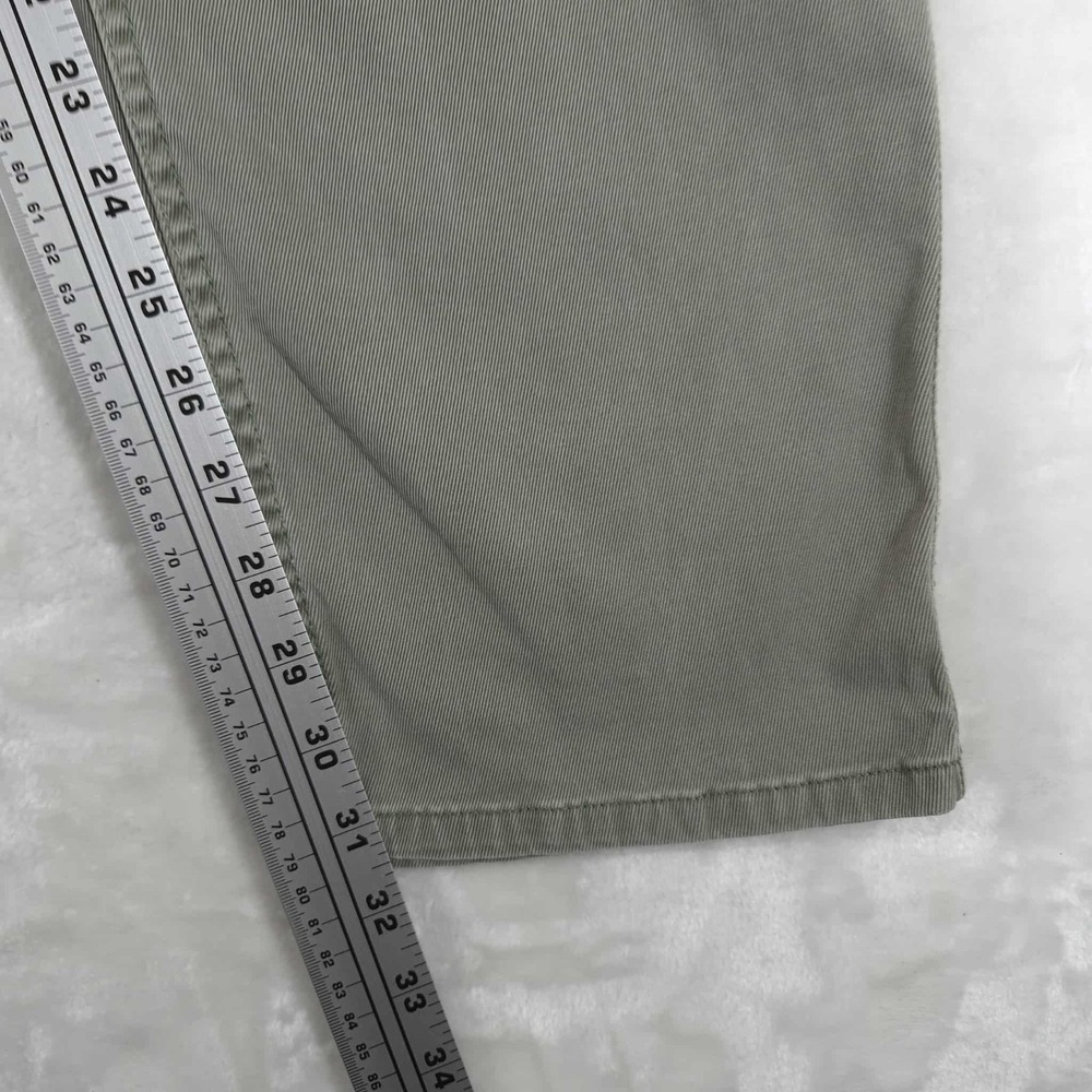 Faherty Comfort Twill Pants Men's 42x31 Light Green 5 Pocket Organic Cotton - Picture 4 of 12